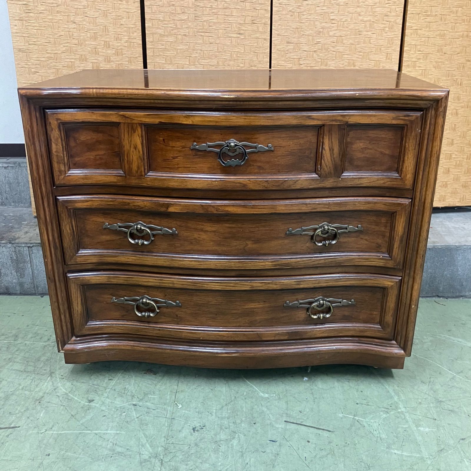 ● げ交渉 DREXEL HERITAGE ドレクセル ヘリテイジ GRAND VILLA グランドヴィラ チェスト 衣類箪笥 タンス 引き出し収納 直接引き取り推奨 横浜市保土ヶ谷区今井町