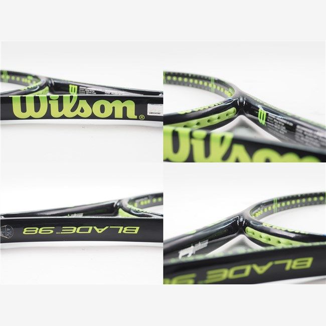 中古 テニスラケット ウィルソン ブレード 98 16×19 2015年モデル (G2) WILSON BLADE 98 16×19 2015 (c25070103c) 中古 テニスラケット ウィルソン ブレード 98 16×19 2015年