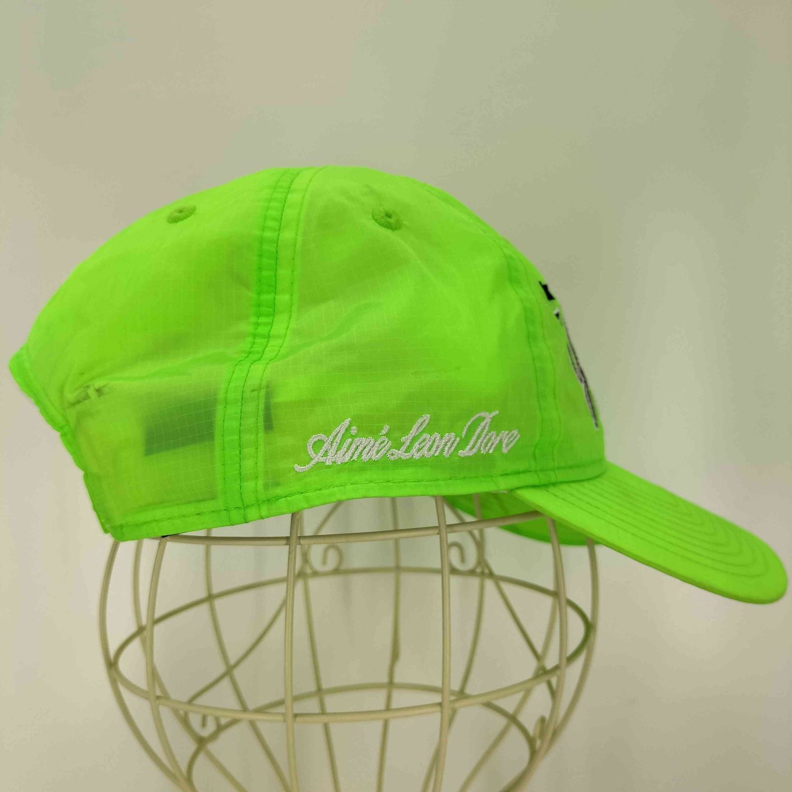 エメレオンドレ AIME LEON DORE 刺繍6パネルナイロンキャップ メンズ