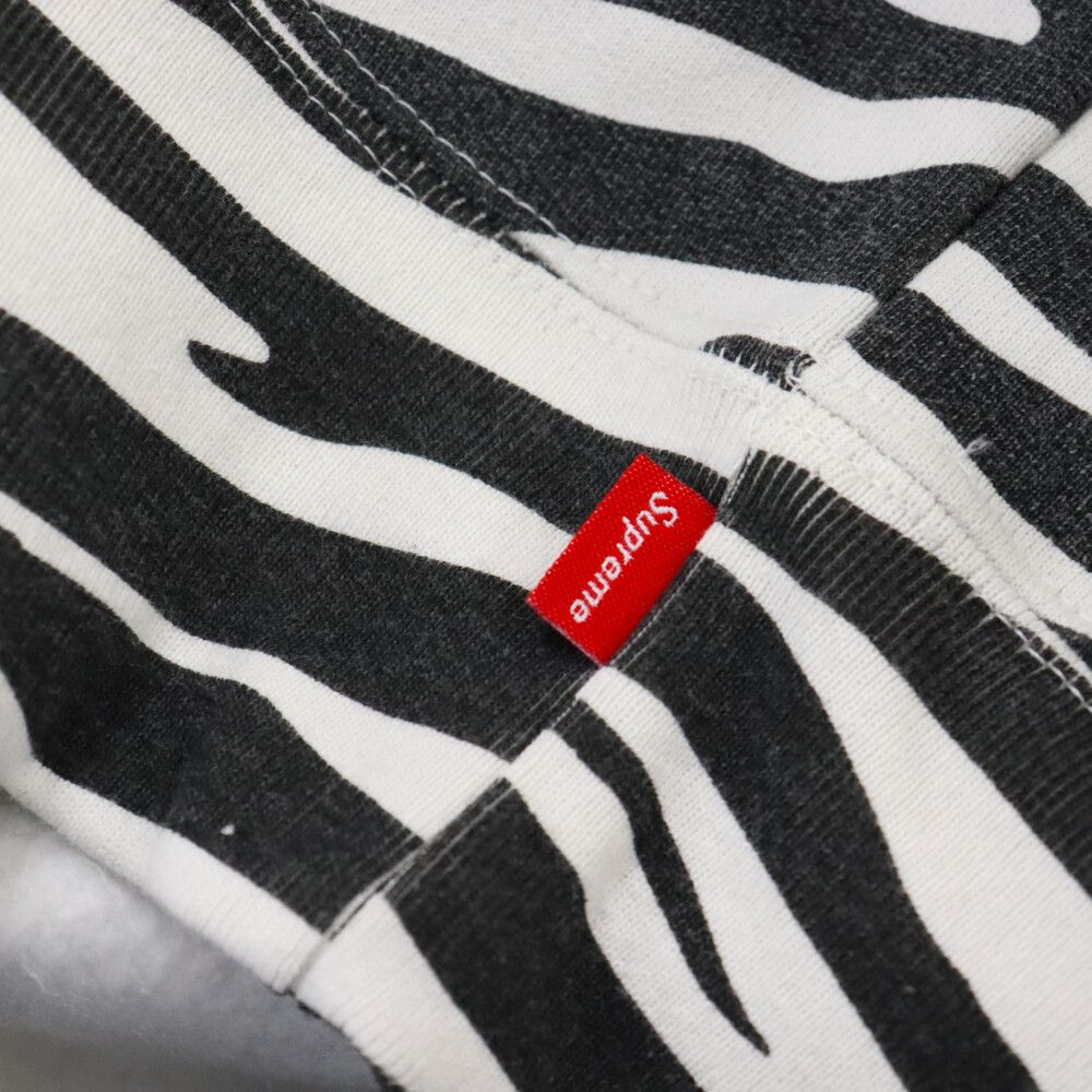 SUPREME (シュプリーム) 22AW Box Logo Crewneck Zebra ボックス ロゴ ...