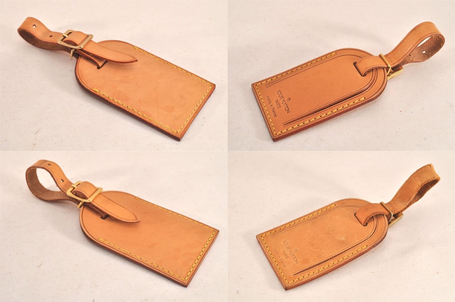 ルイヴィトン LV LOUIS VUITTON ネームタグ モノグラム