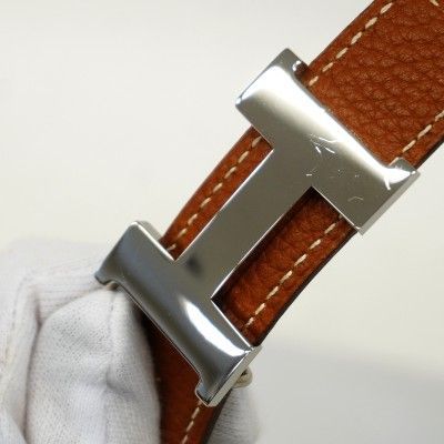 ☆最終価格 HERMES エルメス コンスタンス Hベルト □F刻印 サイズ 76 ブラウン 806 - メルカリ