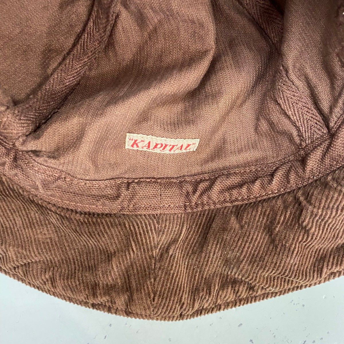 キャピタル KAPITAL コーデュロイ バケットハット 帽子 メンズ