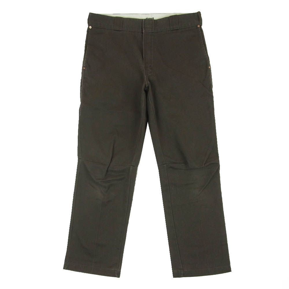 リビルドバイニードルズ Rebuild by Needles Dickies ディッキーズ ストレート ワーク パンツ ブラウン系 S【中古】