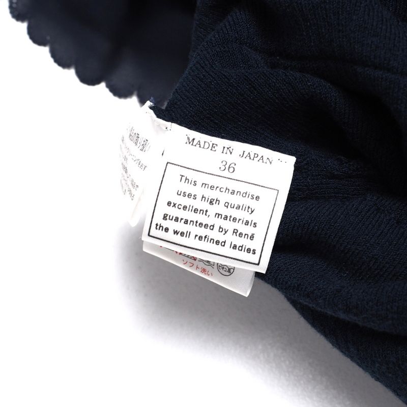 □美品□Rene ルネ ワンピース サイズ36 ノースリーブ ティアード