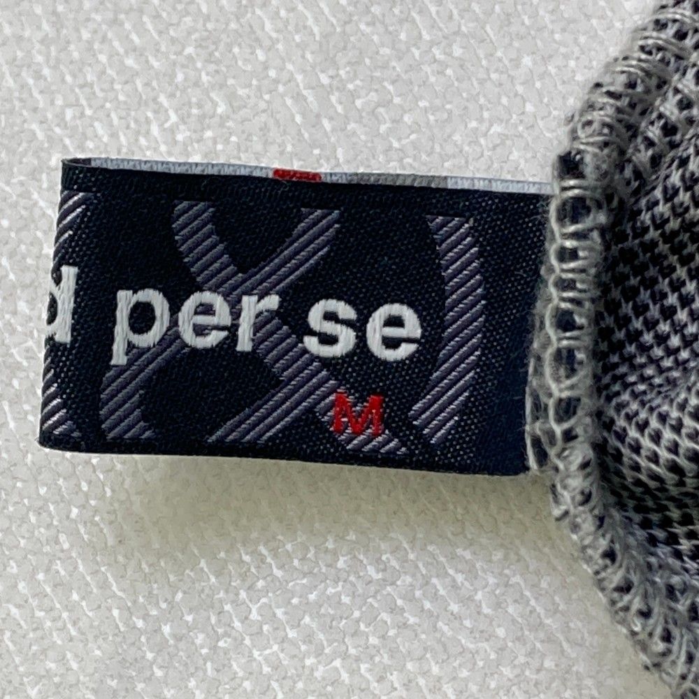サイズ：M AND PER SE アンパスィ 2024年モデル AFF9284W7 タートルネック 長袖Tシャツ 総柄 ブラック系 [240101371573] ゴルフウェア レディース ストスト サイズ：M AND PER SE アンパスィ 2024年モデル AFF9284W7