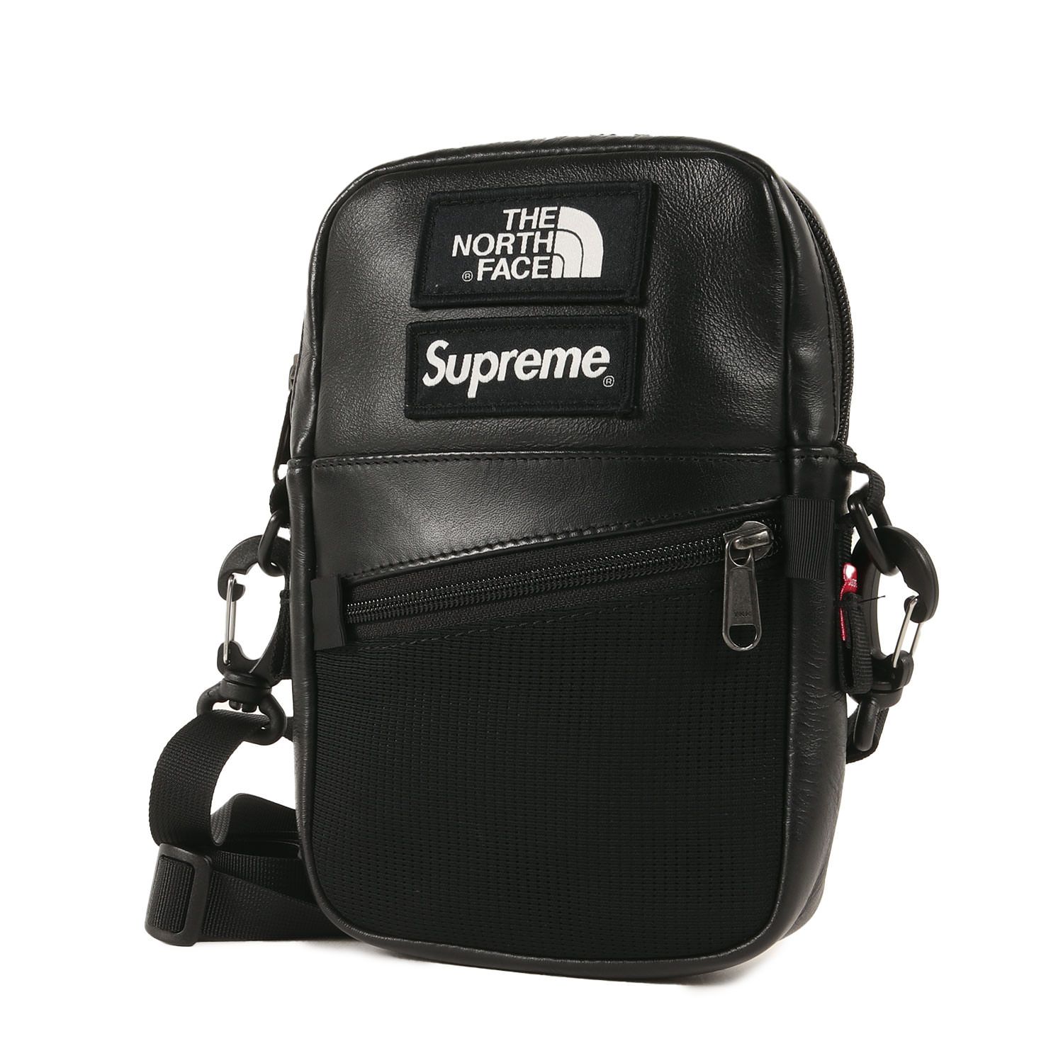 美品 Supreme シュプリーム バッグ THE NORTH FACE レザー ショルダー 