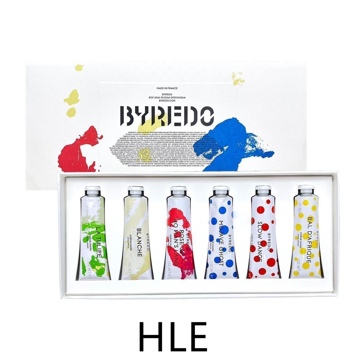 新品未開封】バイレード BYREDO ハンドクリーム 30ml【6本セット 