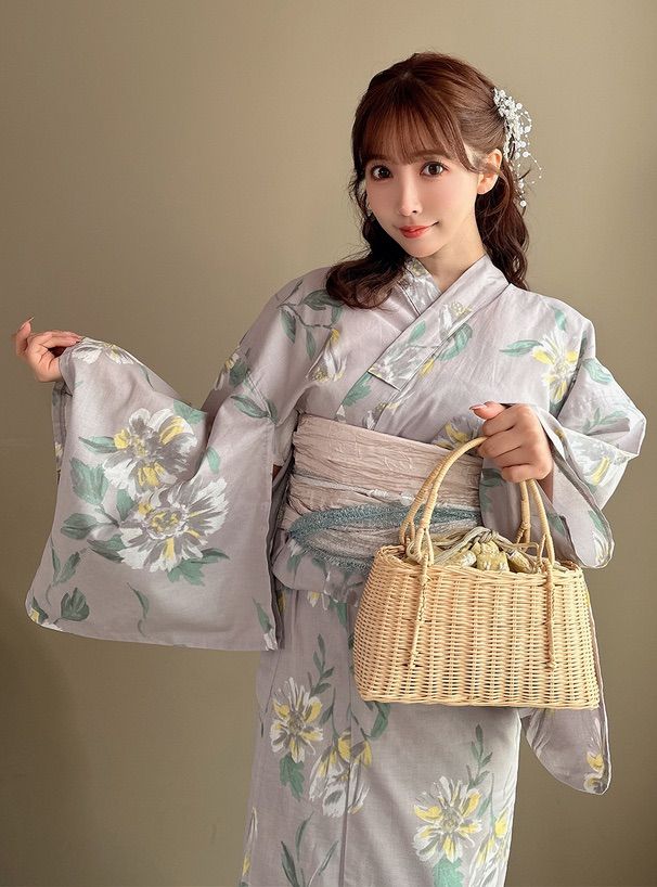 グレイル浴衣 完全セット 花柄浴衣セット[gi1412] | レディースファッション通販の