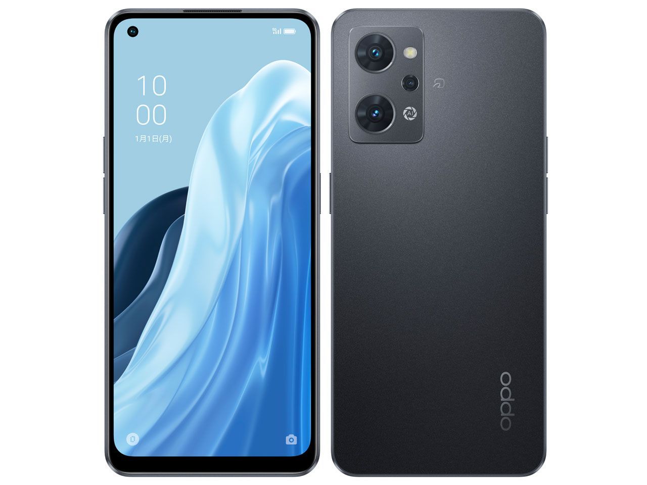 【送料無料】セイモバイル★量販店版SIMフリー OPPO Reno7 A スターリーブラック CPH2353 本体 未使用品 白ロム