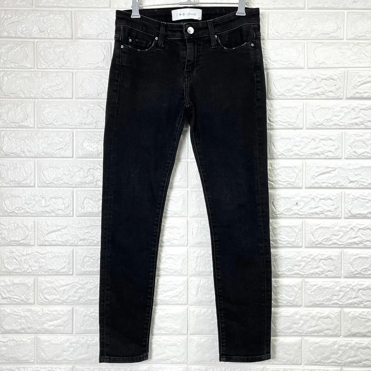 IRO JEANS イロ ブラックジーン ウエスト 25 ー 28