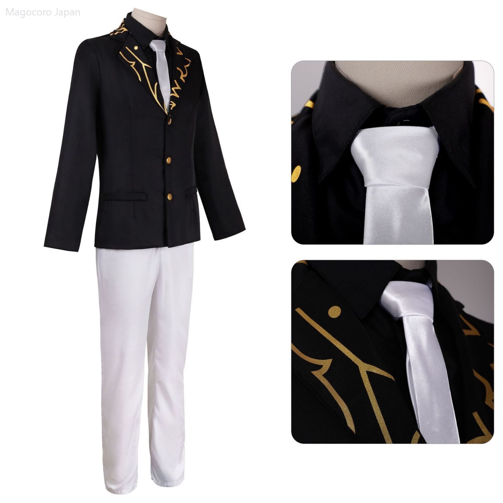 鬼滅の刃 コスプレ 服 セット アニメ 二次元 スーツ 鬼舞辻無惨