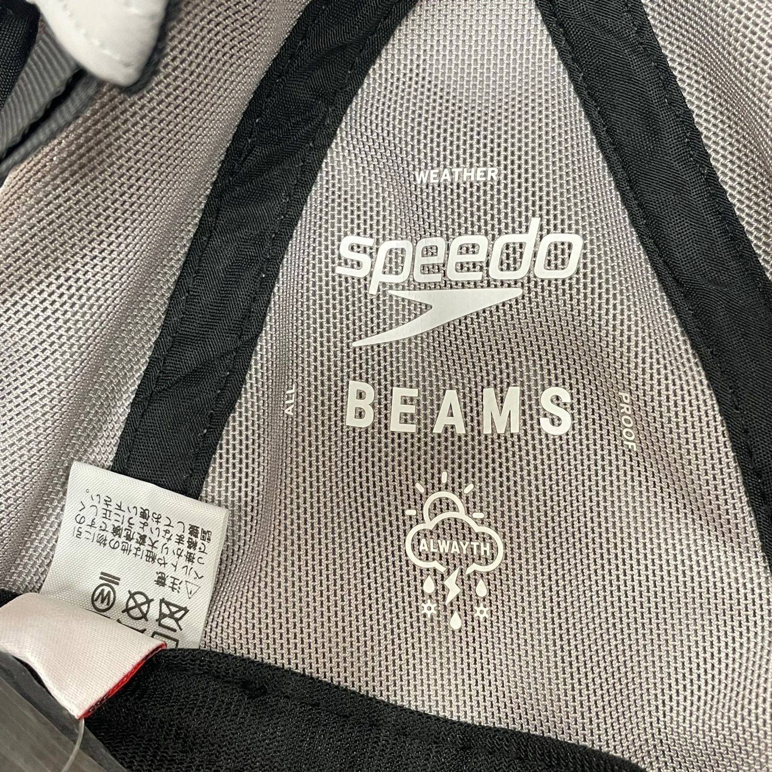 【BEAMS】//speedo×BEAMS×ALWAYTH コラボキャップ Speedo（スピード）の「Speedo × ALWAYTH × BEAMS / CAP