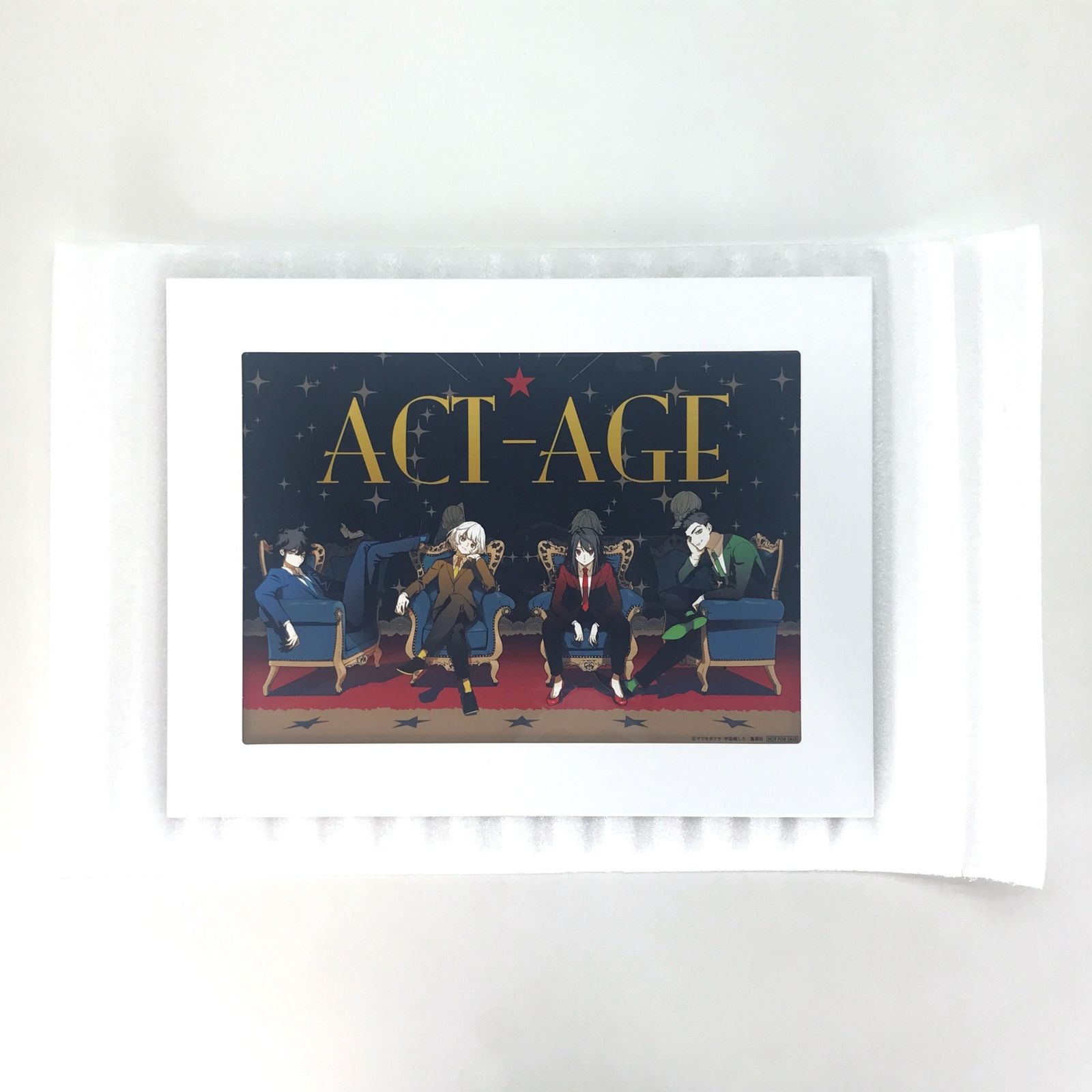 アクタージュ　応募者全員サービス　メタルアートボード Amazon.co.jp: アクタージュ 応募者全員サービス メタルアート