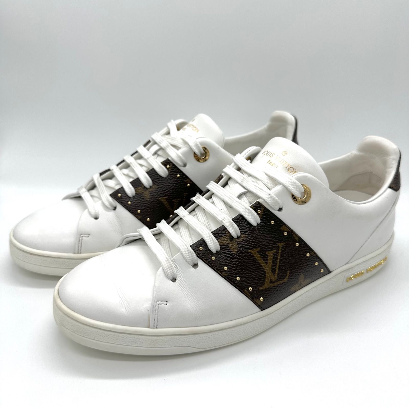 美品　ルイヴィトン　フロントローライン　スニーカー　louis vuitton Louis Vuitton Frontrow Line Sneaker ルイ・ヴィトン フロント