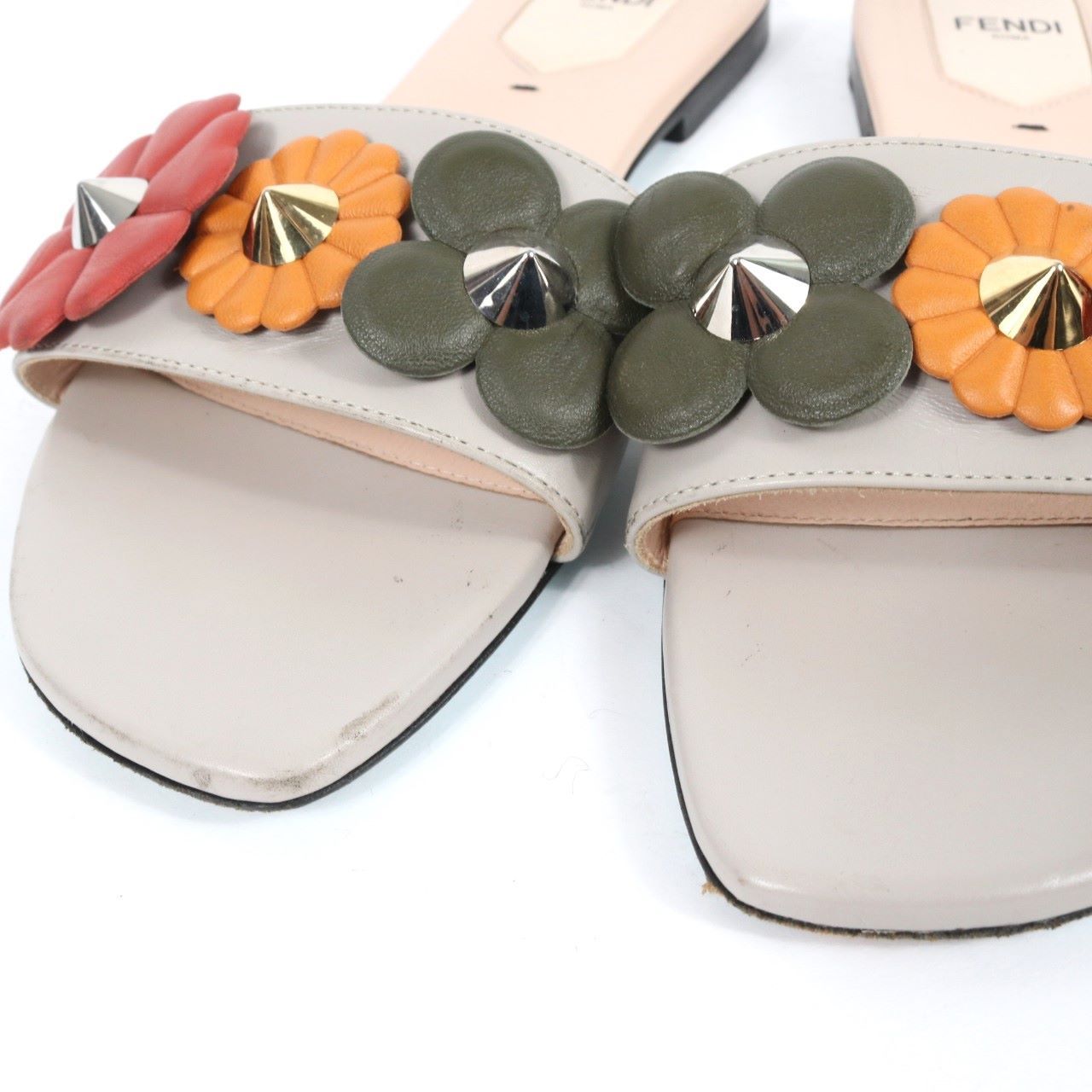 FENDI フェンディ 38 25.0cm レディース シューズ サンダル