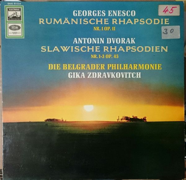 独LP Georges Enesco, Antonin Dvo ak Rumanische Rhapsodie Nr