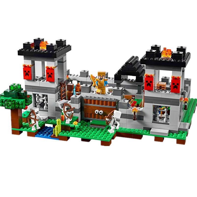 LEGO レゴ マインクラフト マイクラ 風 ブロック 互換 要塞 ザ