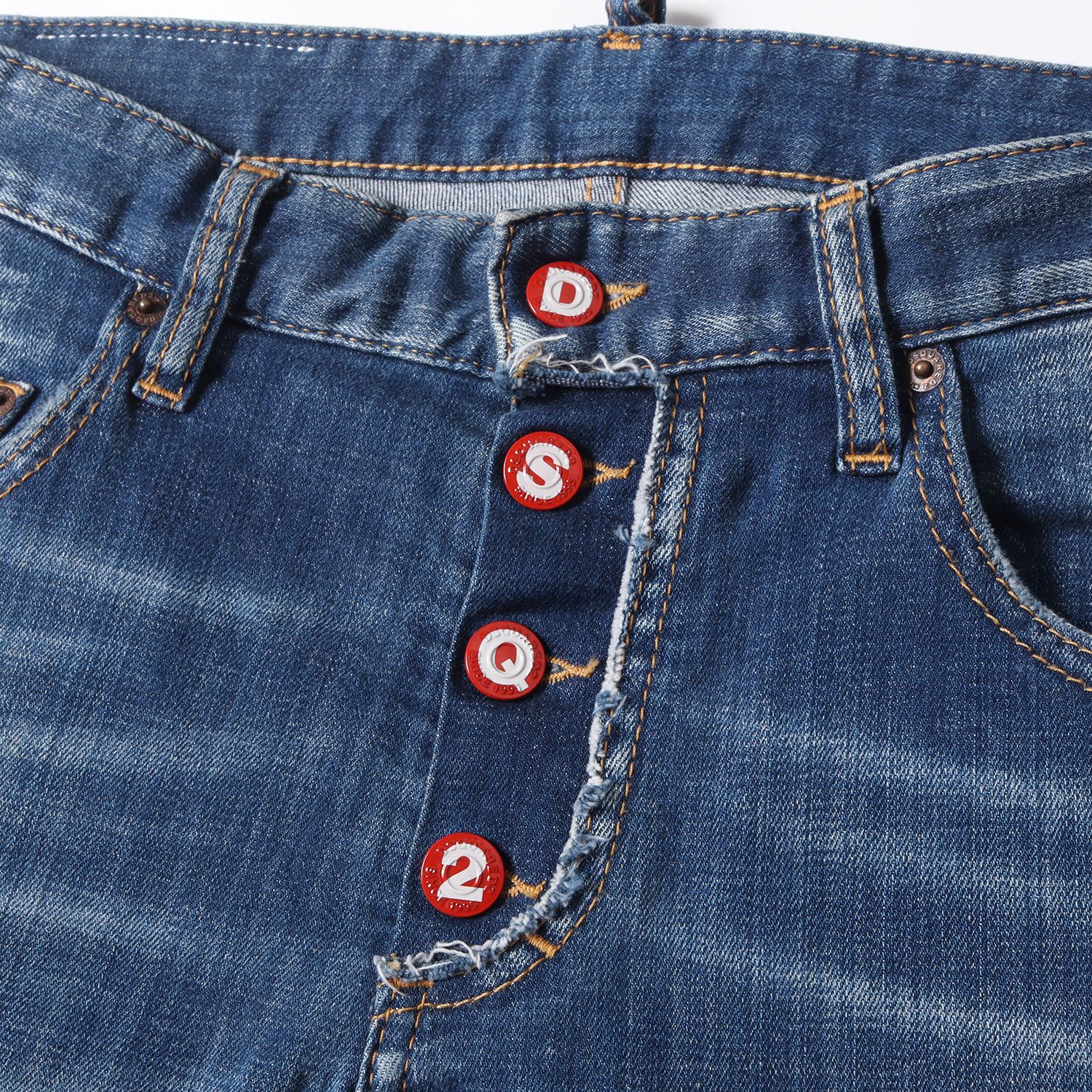 DSQUARED2 ディースクエアード デニムパンツ サイズ:42 20SS ダメージ 