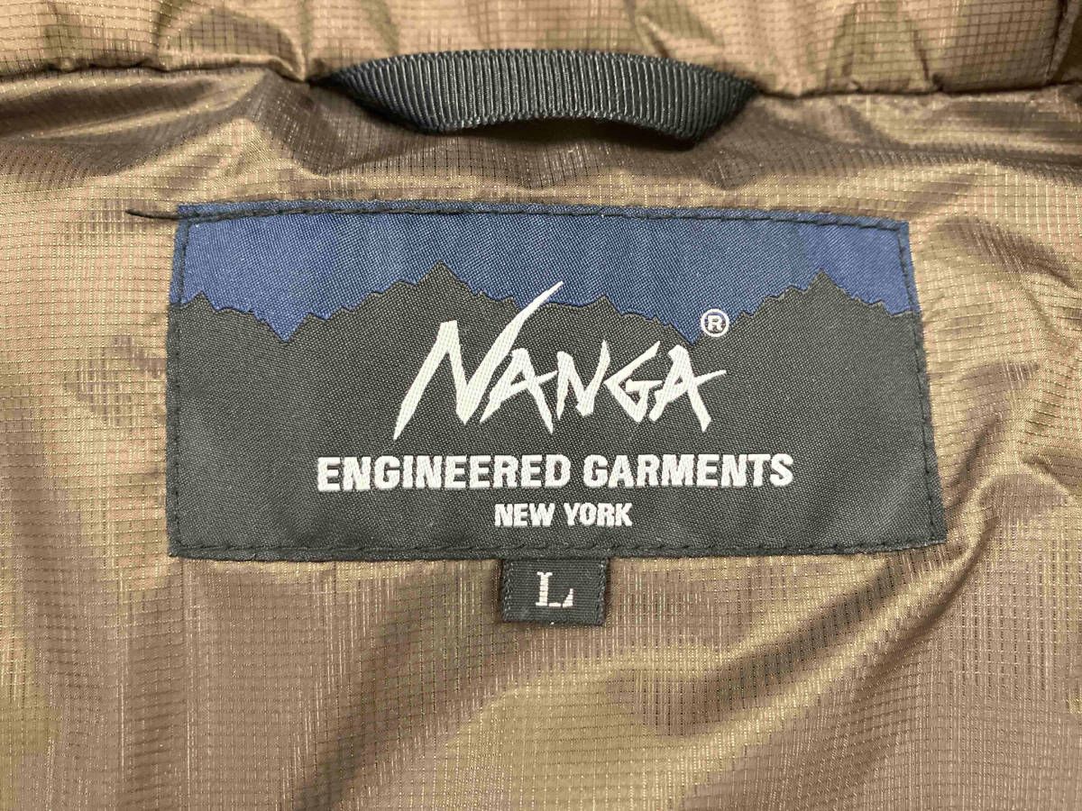 NANGA エンジニアドガーメンツ／EG×NANGA Zip Jacket ダウン