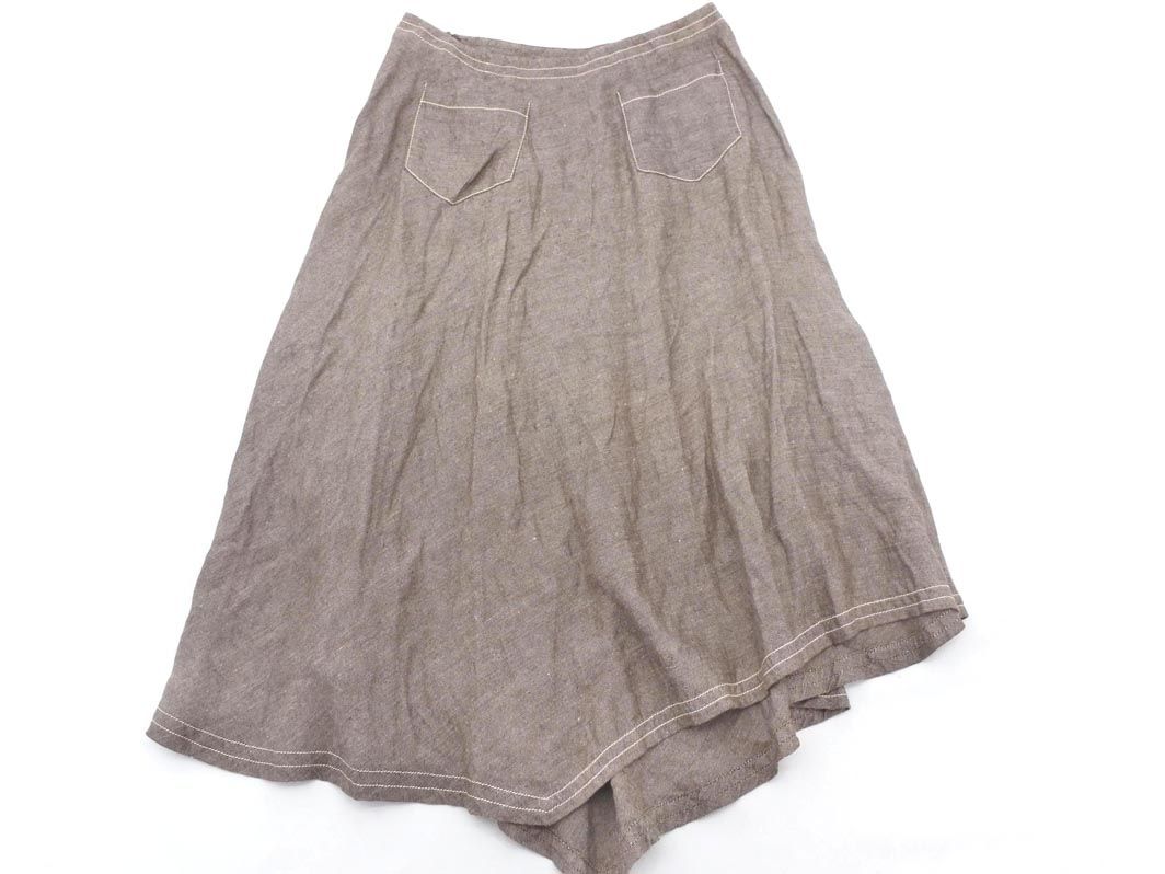 定価13万円【新品】MaxMara ロングスカート アシンメトリー 白タグ ロングスカート アシンメトリー レース シフォン スカート 白