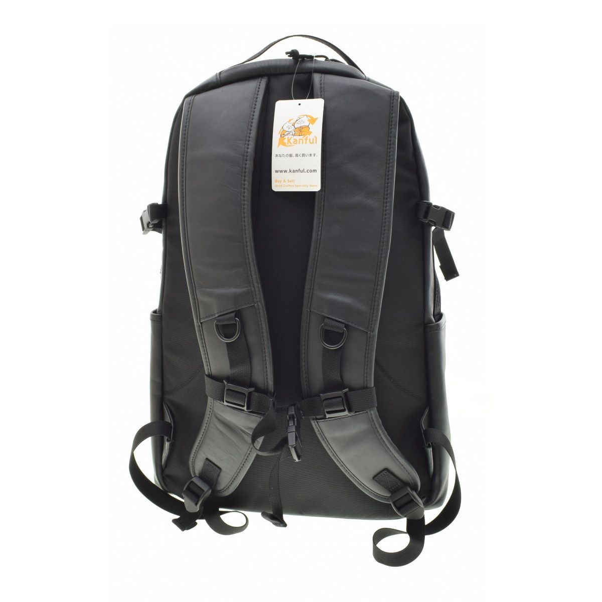 SUPREME】23AW Leather Backpack Blackバックパック - メルカリ