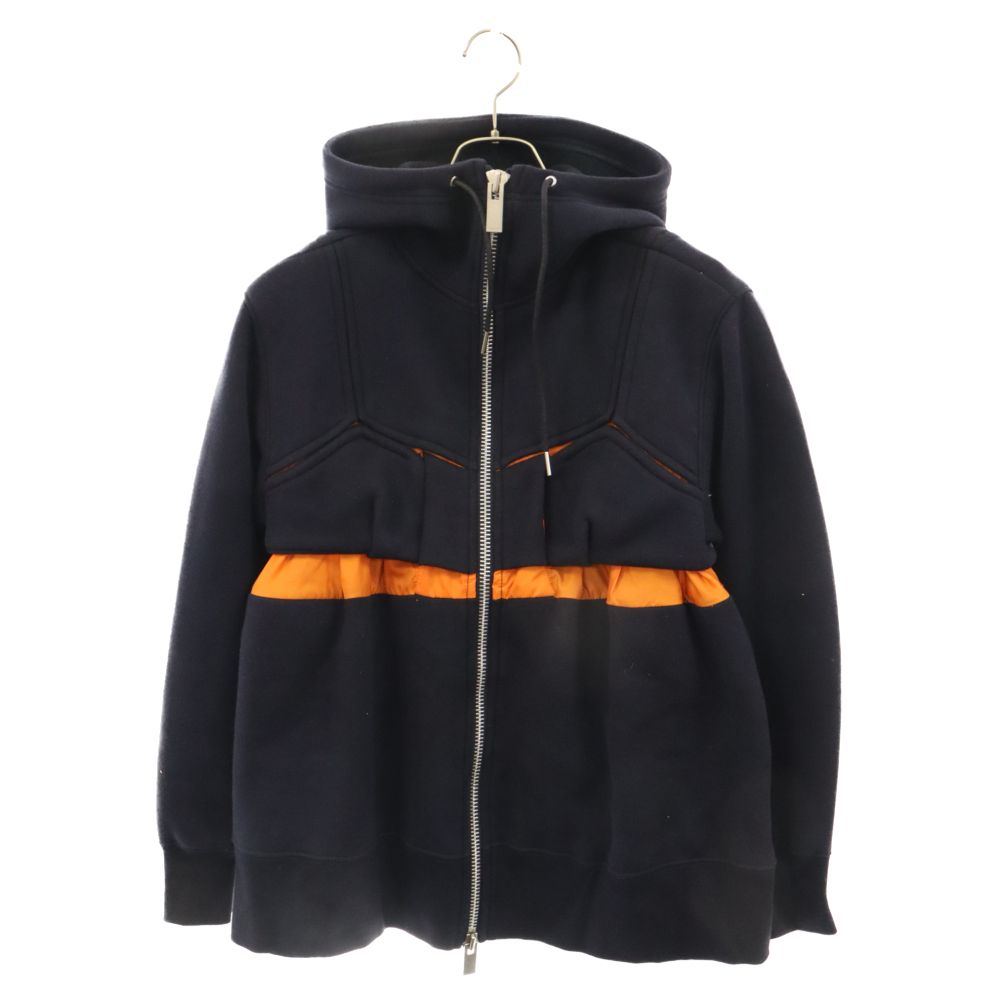 Sacai (サカイ) 22AW Sweat Zip Up Blouson スウェット ジップ