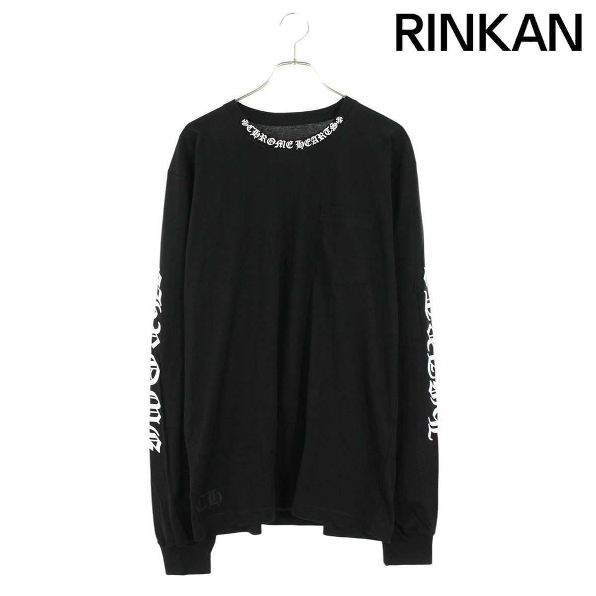 クロムハーツ CH L/S /1 ネックロゴプリント長袖カットソー