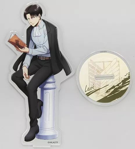 進撃の巨人 リヴァイ 待ち合わせ アクリルスタンド アクスタ AMNIBUS 