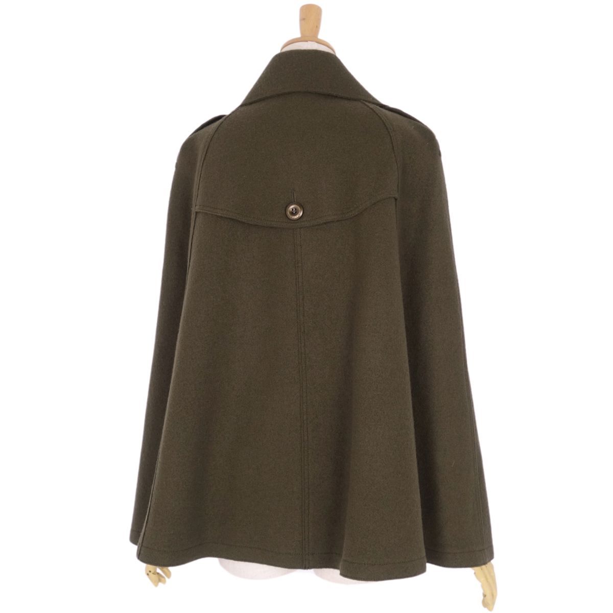 美品 バーバリー ロンドン BURBERRY LONDON ポンチョ ケープ コート 