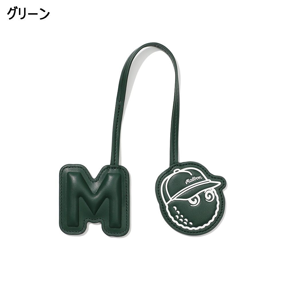 Malbon ゴルフバッグ アイボリー×ネイビー 刺繍入り 高級感✅即購入可 Malbon ゴルフバッグ アイボリー×ネイビー 刺繍入り 高級感✓即