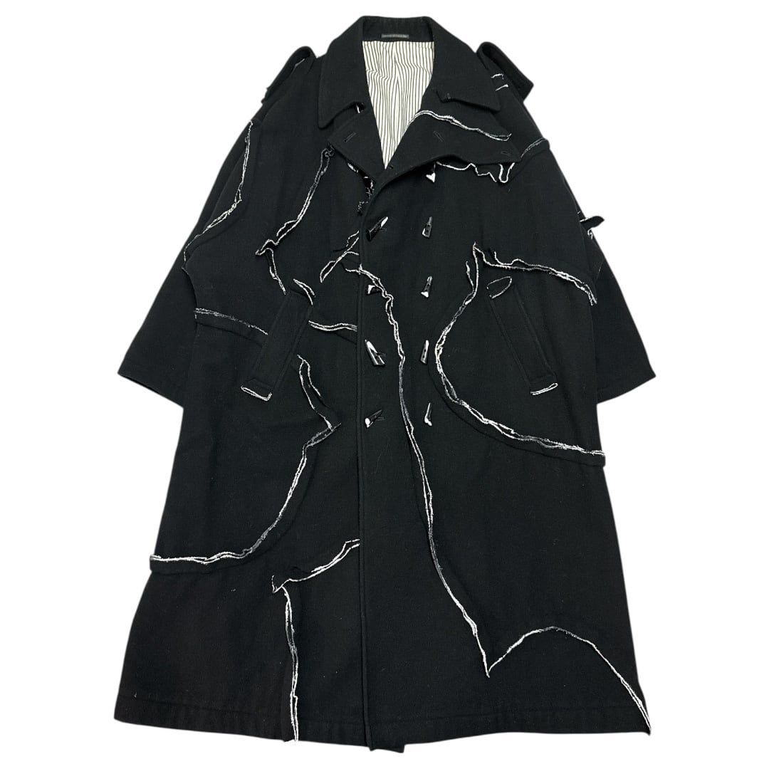 Yohji Yamamoto  20AW つまみ縫いコート　HR-C30-121 Yohji Yamamoto 20AW つまみ縫いコート HR-C30-121 - メルカリ