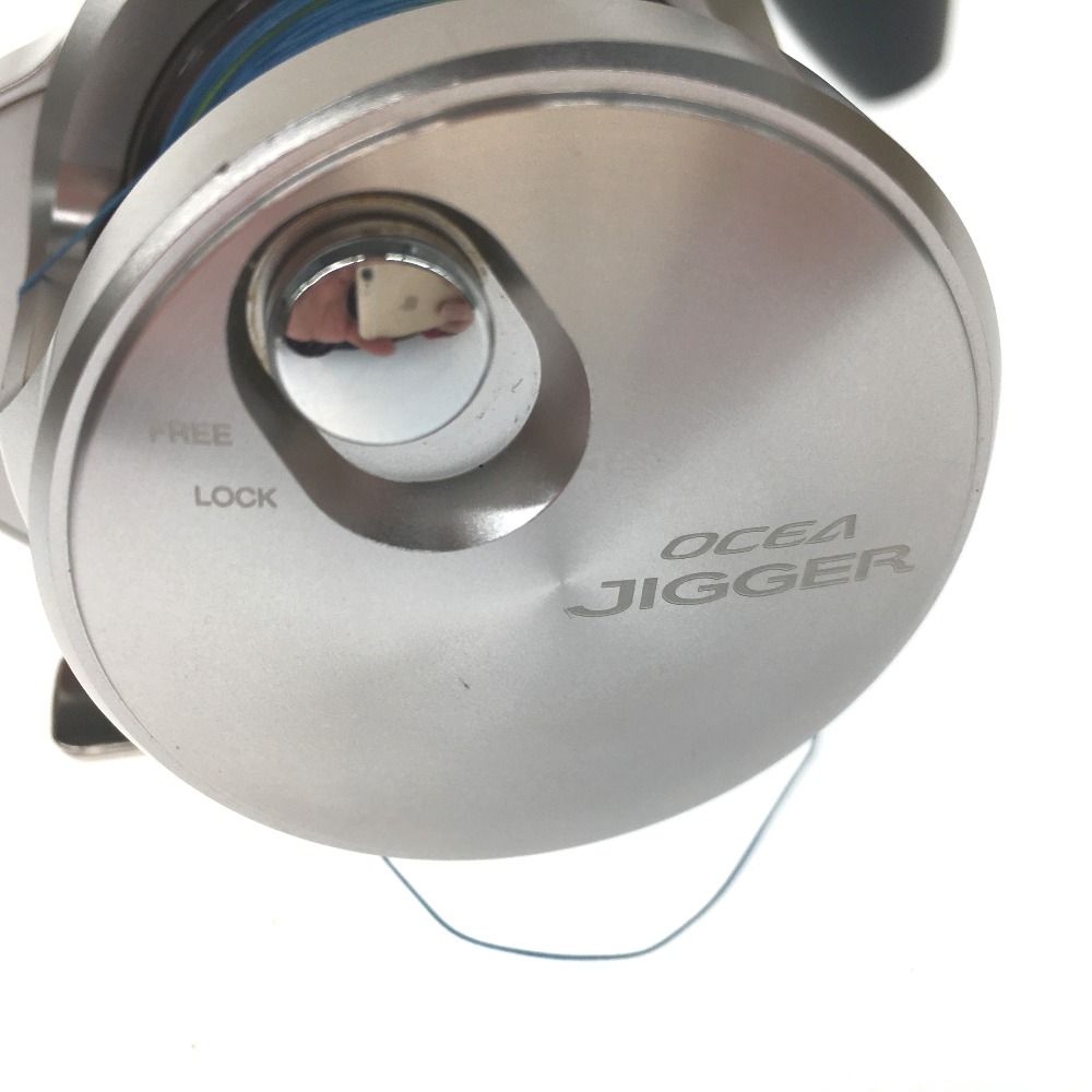 △△SHIMANO シマノ 両軸リール 17オシアジガー 1500HG 外箱、ライン  
