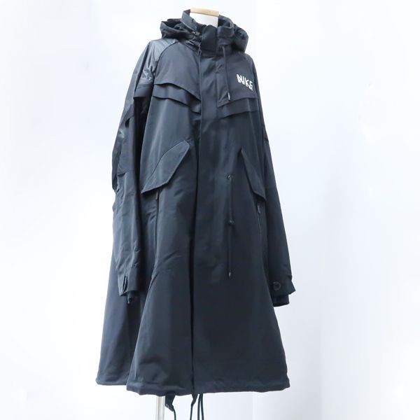 NIKE × sacai トレンチジャケット #XS DQ9027-010 Trench Jacket Black 