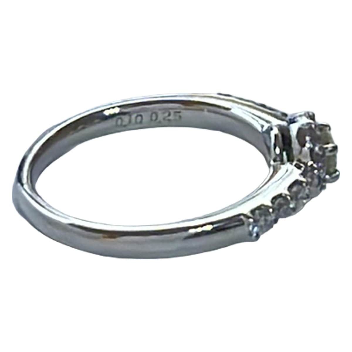 STAR JEWELRY スタージュエリー リング - Pt950×ダイヤモンド ダイヤ0.35カラット