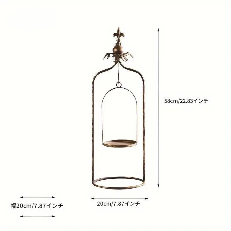 ウスタンヴィンテージキャンドルランタン　吊り下げ　蔵出し　希少品　レア　当時物 ウスタンヴィンテージキャンドルランタン 吊り下げ 蔵出し 希少