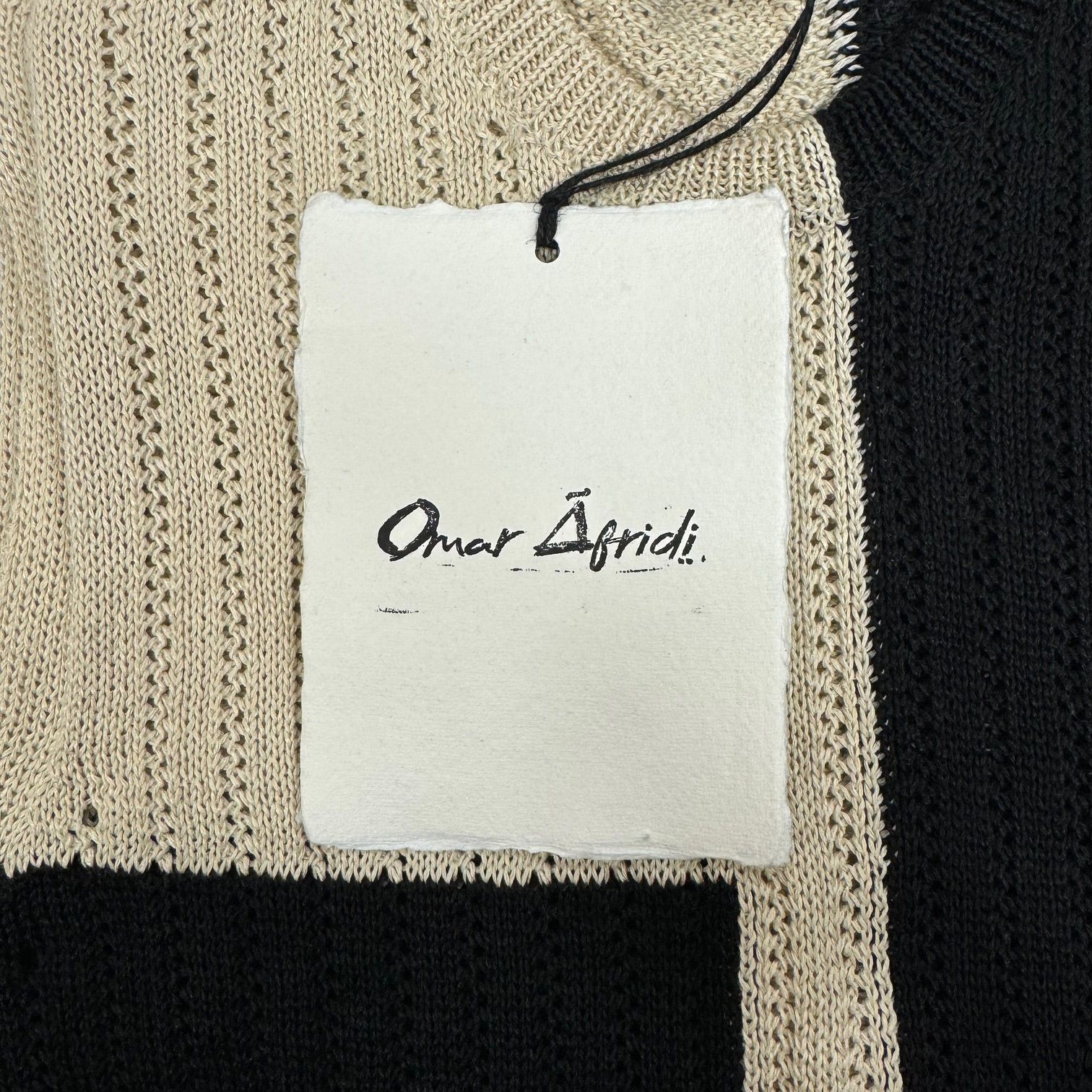 23ss omar afridi リネンニット