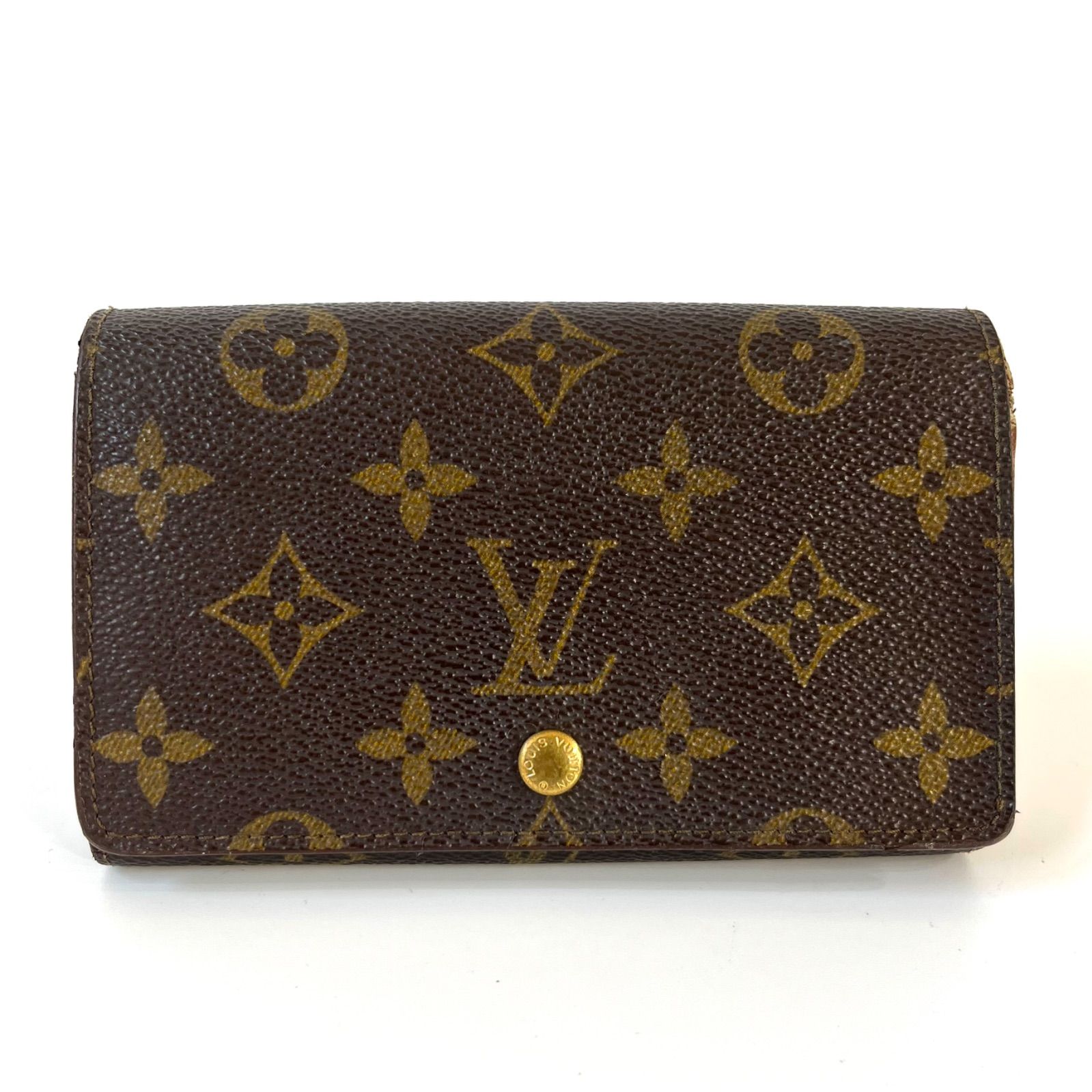 ルイヴィトン　ポルトモネビエ　トレゾール　モノグラム　二つ折り財布　折り財布　革 ◼️LOUIS VUITTON◼️ モノグラム ポルトモネ・ビエ・トレゾール 二