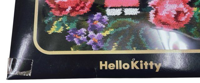 FEILER Hello Kitty 花柄ハンカチ 日本製　レア物です。 FEILER フェイラー ハンカチ ハロー キティHello kitty（絶妙な