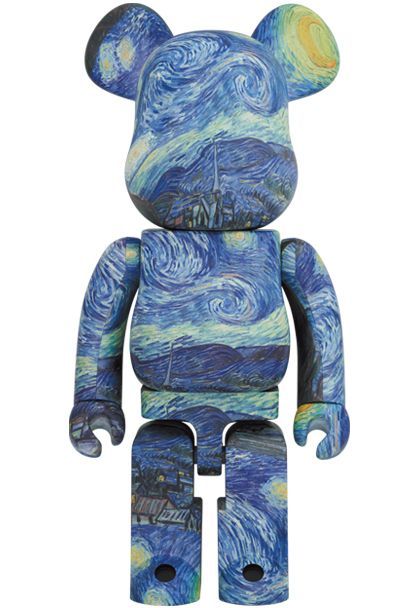 MEDICOM TOY｜メディコムトイ Vincent van Gogh The Starry Night BE RBRICK 1000％ ベアブリック フィンセント ファン ゴッホ 星月夜 MoMA