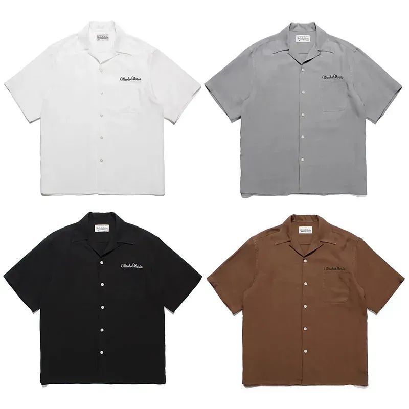上品な一枚☆WACKO MARIA ワコマリア☆50'S　ハワイアンシャツ半袖 上品な一枚WACKO MARIA ワコマリア50´S ハワイアンシャツ半袖