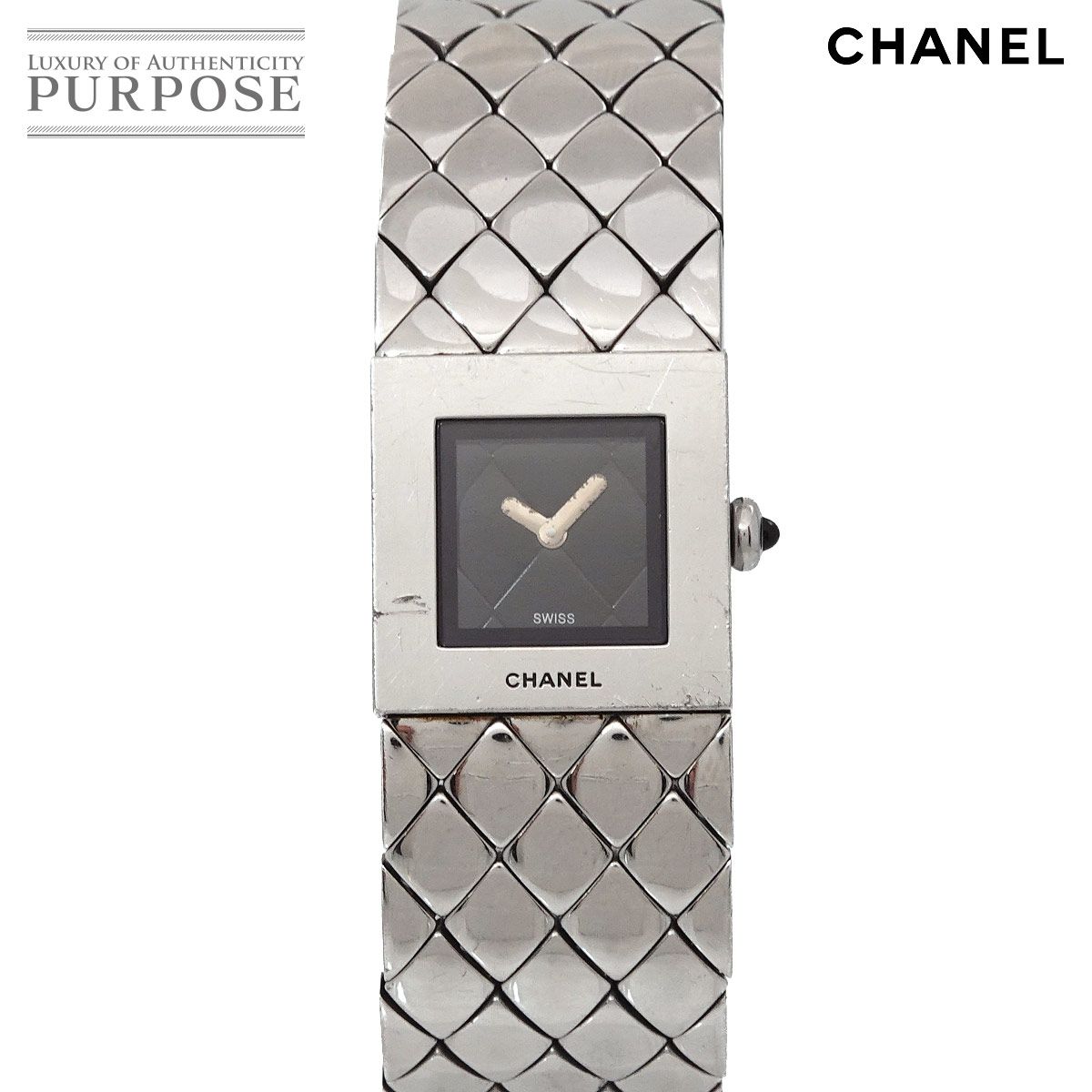 シャネル CHANEL マトラッセ H0009 ヴィンテージ レディース 腕時計 