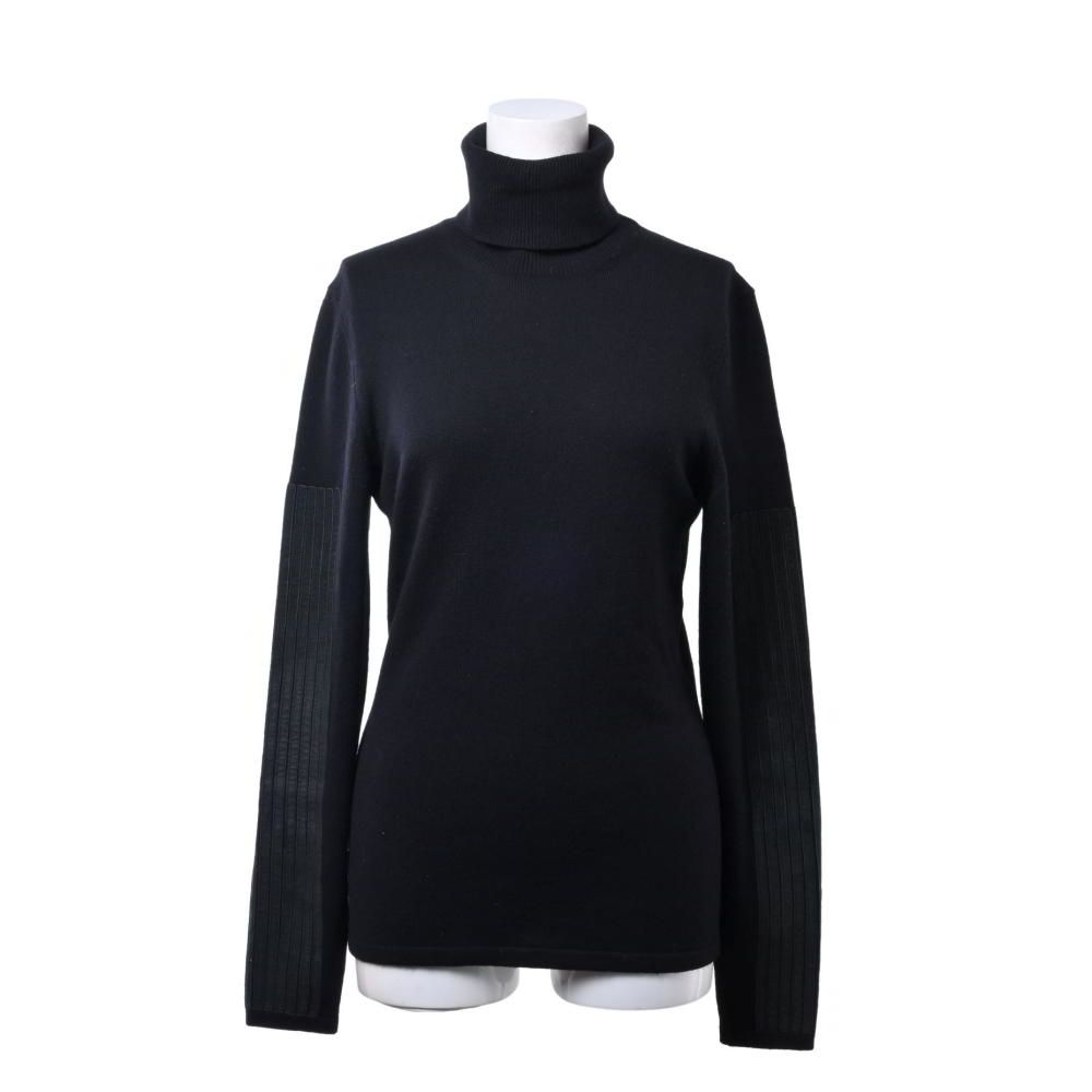 CHANEL P42169 カシミヤ混 ココマーク タートルネック ニット