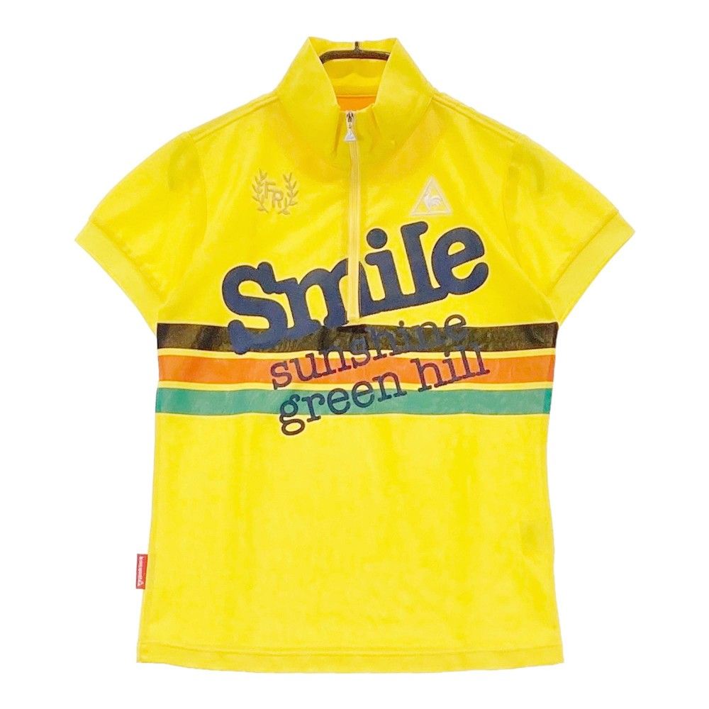 サイズ：M LE COQ GOLF ルコックゴルフ ハーフジップ 半袖T