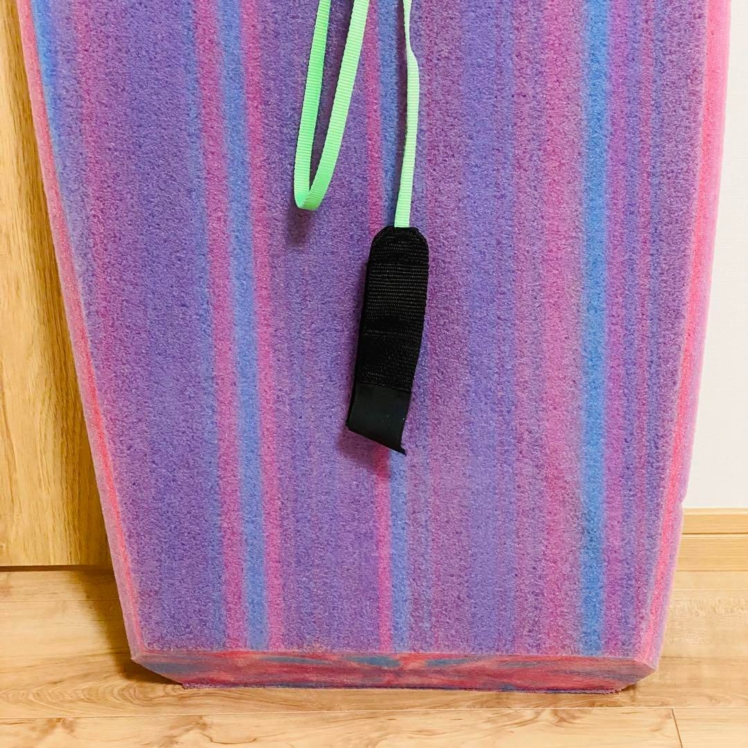 ★美品★モーレーブギー ボディボード 約88×56cm リーシュコード付き ☆美品☆モーレーブギー ボディボード 約88×56cm リーシュコード付き
