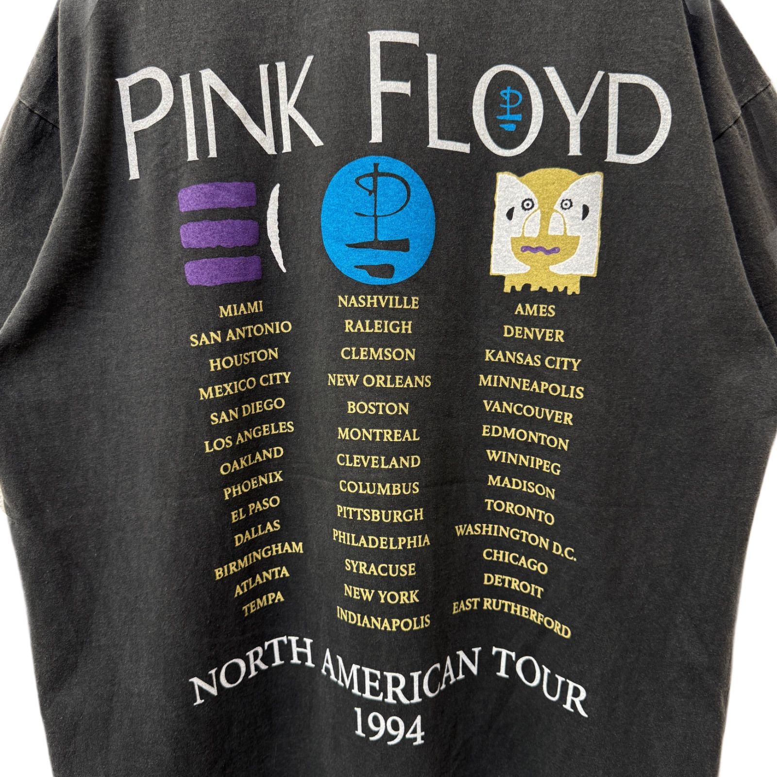 ピンク・フロイド Tシャツ Lサイズ ブラック ブロッカム BROCKUM