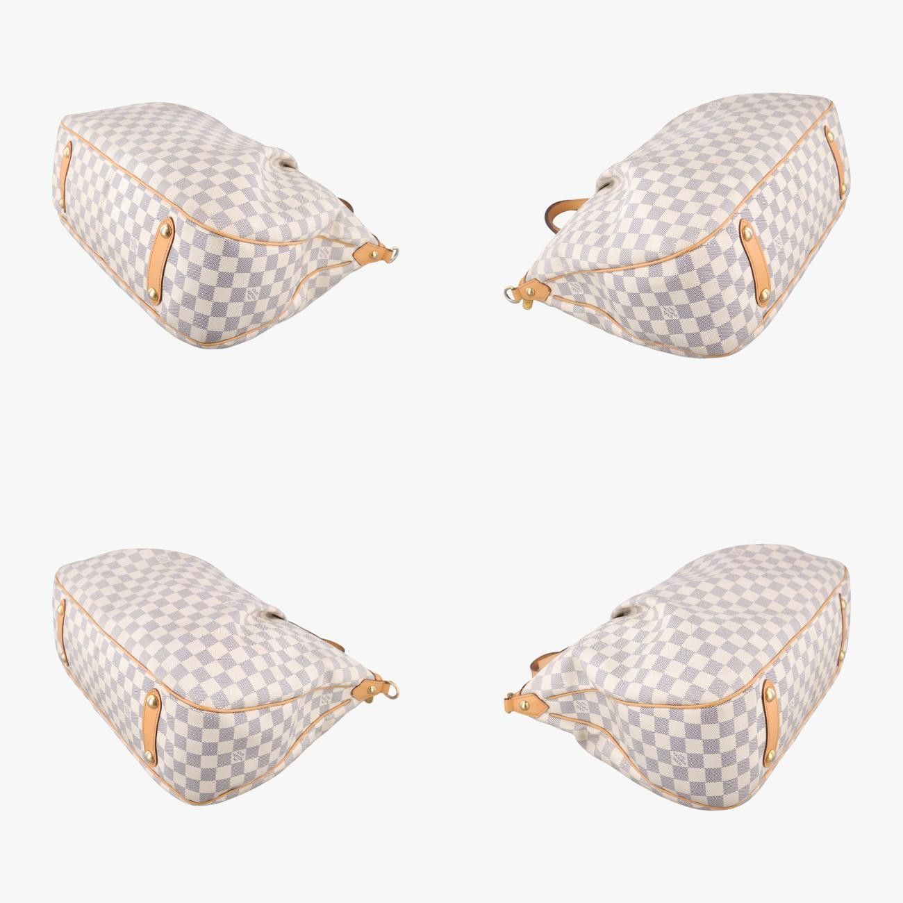 ルイヴィトンLouis VuittonシラクーサGMアズールダミエキャンバスN41111SP5110