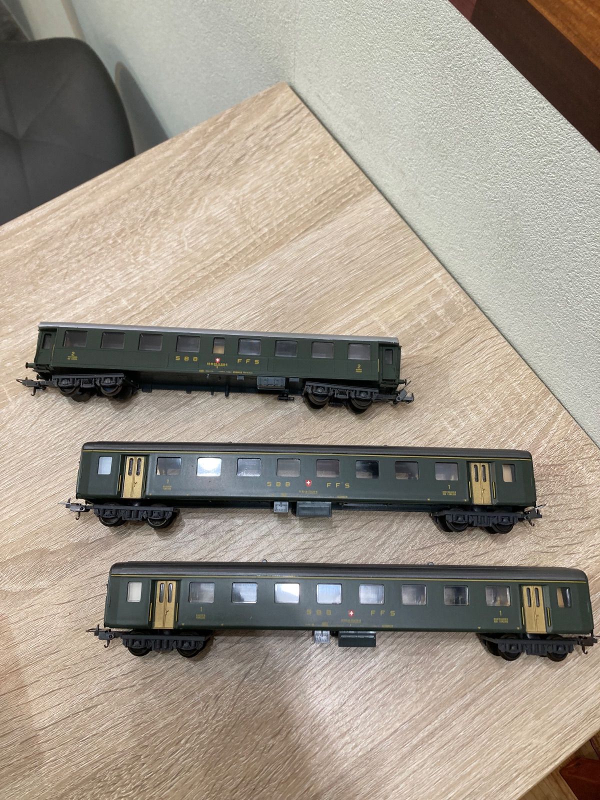 LIMA models 海外電車 模型 モーターなし 3点セット