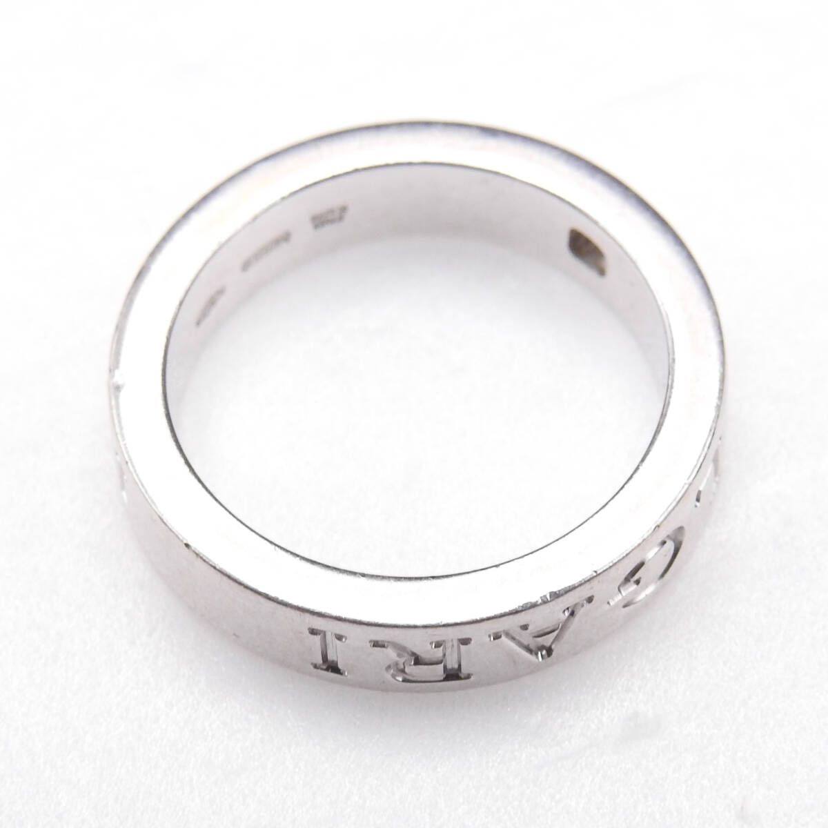 鑑定済み正規品】🛡️BVLGARI ブルガリ リング💍750 ホワイト