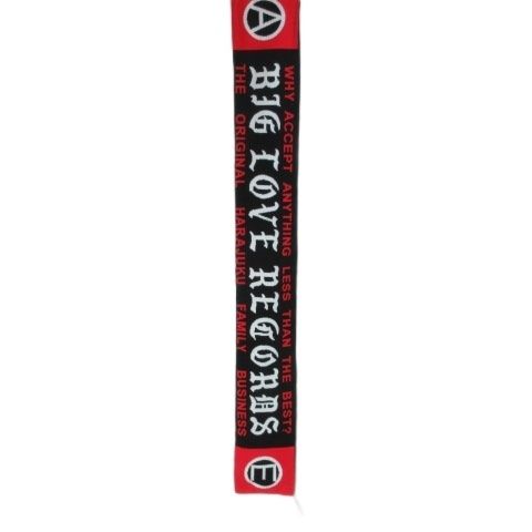 BIG LOVE RECORDS x CALI DEWITT 2024 美品 マフラー フリンジ